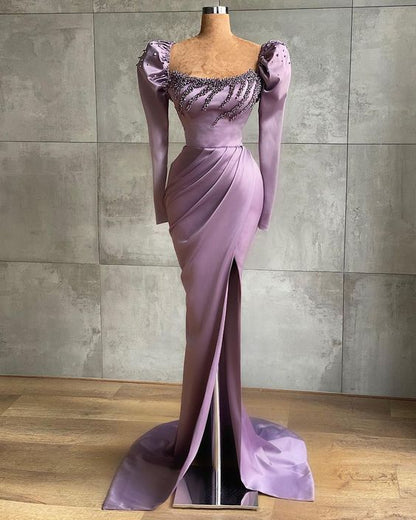 Long prom dress women dress, engagement dress, wedding reception dress C1812