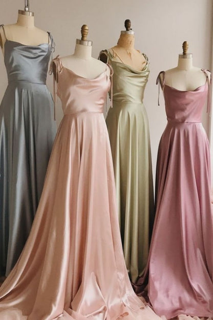 Simple Long Prom Dresses Formal Evening Gowns  C2418
