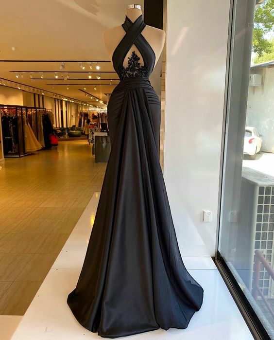 Black prom dresses, 2022 prom dress, arabic prom dress, fashion prom dresses, cheap party dresses, new arrival prom dresses C1824