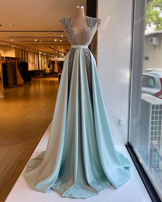 fashion long prom evening Dress formal dress C1231