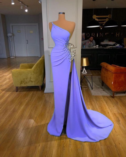 Purple Long Prom Dress,Prom Dresses,Pageant Dress,Evening Dress,Graduation School Party Gown C1205