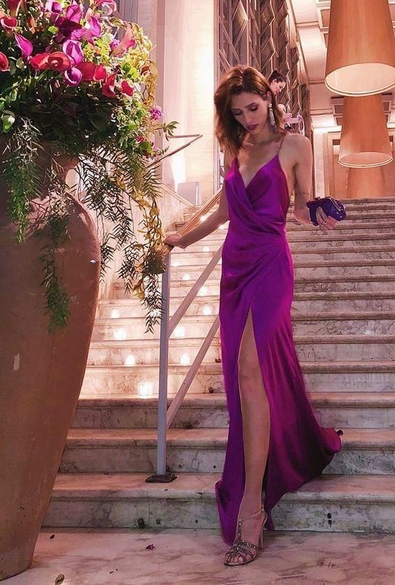 Unique Long Prom Dresses, Elegant Formal Evening Dres  C1433
